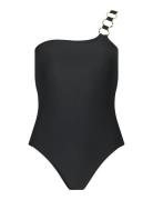 Capri Swimsuit Badedrakt Badetøy Black Missya