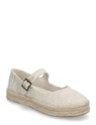 Carolina Mary Jane Sandaler Espadrilles Lave Cream TOMS