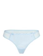 Cherry Thong Stringtruse Undertøy Blue Hunkemöller