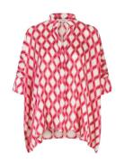 Mandydea Tops Blouses Short-sleeved Pink Dea Kudibal