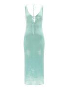 Isha Sequin Midi Dress Knelang Kjole Green Bardot