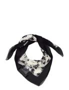 Two-T Floral Silk Square Scarf Accessories Scarves Lightweight Scarves...