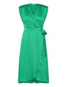 Cesaria Knelang Kjole Green SUNCOO Paris