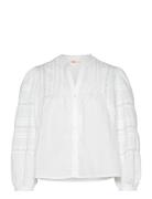 Mandy Ls Blouse Bright White Tops Blouses Long-sleeved White Levi's®