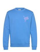 Regular Fit Left Chest Logo Sweatshirt Tops Sweat-shirts & Hoodies Swe...