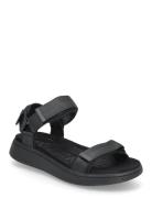 Line Flate Sandaler Black WODEN