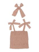 Tnolinam S_L Smock Top Tops T-shirts Sleeveless Pink The New