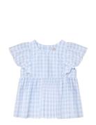 Pari Sl Top Tops T-shirts Short-sleeved Blue Fliink