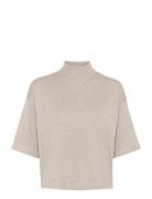 Kalizza Turtleneck Tops Knitwear Jumpers Grey Kaffe