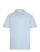 Short-Sleeved Cotton Polo Shirt Tops T-shirts Polo Shirts Short-sleeve...