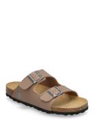 Charlie Flate Sandaler Brown Axelda