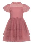 Tnnarice S_S Dress Dresses & Skirts Dresses Partydresses Pink The New