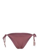 Cozumel Cheeky T Swimwear Bikinis Bikini Bottoms Side-tie Bikinis Purp...