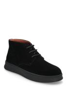 L53 990 Semskede Boots Snøresko Black TGA By Ahler