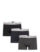 Trunk 3P Revive Boksershorts Green BOSS