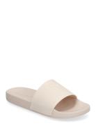 Slide Monogram Tpu Sandaler Badetøfler Slip-in Beige Calvin Klein