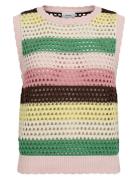 Numoana Vest Vests Knitted Vests Pink Nümph