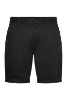 Tjm Scanton Short Bottoms Shorts Chinos Shorts Black Tommy Jeans