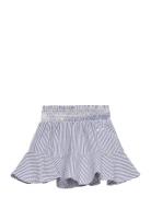 Striped Seersucker Skirt Dresses & Skirts Skirts Short Skirts Blue GAN...