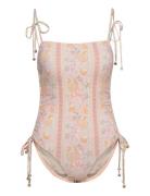 Maggy Swimsuit Badedrakt Badetøy Multi/patterned Malina
