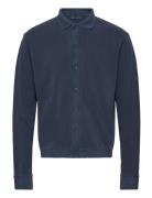 Tennis Long Sleeve Pique Tops Polos Long-sleeved Navy Weekday
