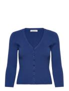 Stacie Rib Knit Cardigan Tops Knitwear Cardigans Green Andiata