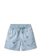 Swim Trunk Hansi Badeshorts Blue Wheat