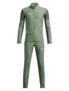 Ua B's Challenger Tracksuit Sport Tracksuits Green Under Armour