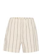 Riggepw Sho Bottoms Shorts Casual Shorts Cream Part Two