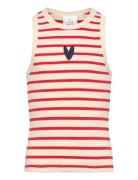 Tnnil Short S_L Top Tops T-shirts Sleeveless Orange The New
