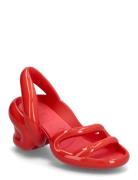 Kobarah Sandal Med Hæl Red Camper