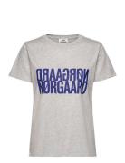 Single Organic Trenda P Tee Tops T-shirts & Tops Short-sleeved Grey Ma...