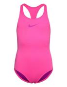 Nike Essential Racerback Piece Sport Swimsuits Pink NIKE SWIM