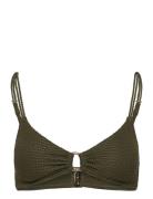 Cairo Croptop Swimwear Bikinis Bikini Tops Triangle Bikinitops Khaki G...