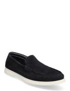 Buftonn Mokasiner Lave Sko Navy Dune London