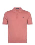 Cotton Knitted Shirt Tops Knitwear Short Sleeve Knitted Polos Pink Fre...