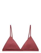 The Erato Top Swimwear Bikinis Bikini Tops Triangle Bikinitops Pink AY...