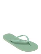 Viva Iv Shoes Summer Shoes Sandals Flip Flops Green Roxy