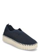 Tulip Slip-In On Plateau Sole Sneakers Black Ilse Jacobsen