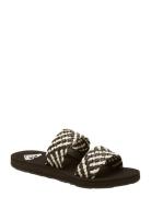 Porto Slide Ii Flate Sandaler Black Roxy