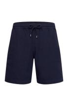 Dyed Canvas Beach Shorts Bottoms Shorts Casual Navy Mads Nørgaard
