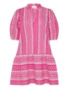 Lillianna Dress Kort Kjole Pink Noella