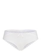 Braz Reg Broderie Anglais Lingerie Panties Brazilian Panties White Lin...
