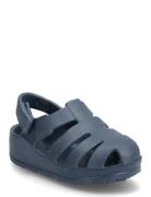 Flip-Flops Velcro Straps Shoes Summer Shoes Sandals Navy Mango