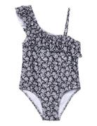 Floral Print Swimsuit Badedrakt Badetøy Multi/patterned Mango