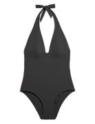 Sculpt - 1 Piece Unwired Swimsuit Badedrakt Badetøy Black Etam