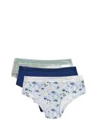 Jackie Lace - 3 Shorties Truse Brief Truse Navy Etam