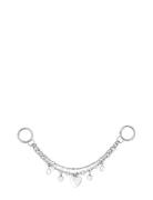 Chain W. Pearly Heart Bag Charm Ryggsekk Veske Silver SUI AVA
