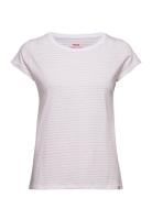 Organic Jersey Stripe Teasy Tee Fav Tops T-shirts & Tops Short-sleeved...