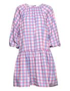 Slfblair 3/4Hort Dress Knelang Kjole Multi/patterned Selected Femme